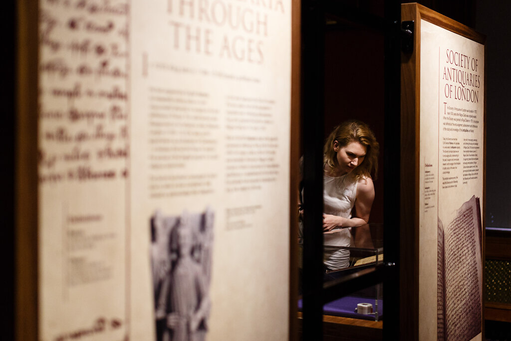 Magna Carta Exhibition at the Society of Antiquaries, London