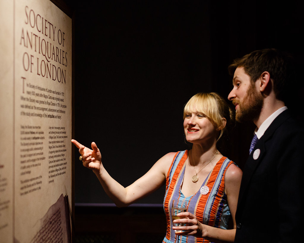 Magna Carta Exhibition at the Society of Antiquaries, London